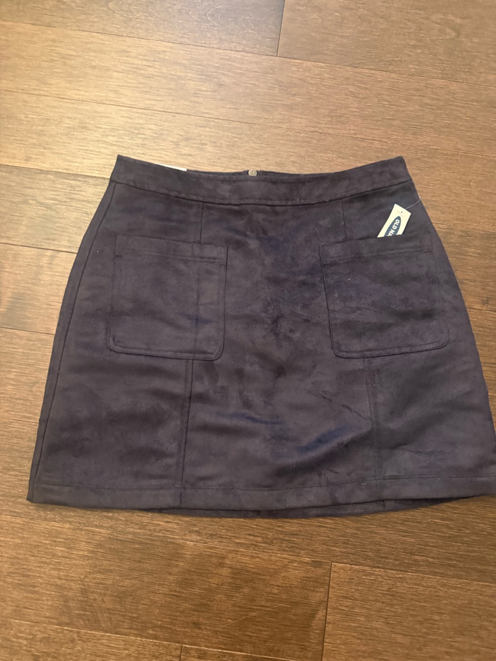 Old Navy Suede-Look Mini Skirt
